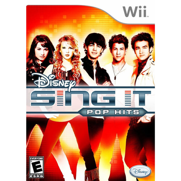 Disney Sing It: Pop Hits - Nintendo Wii - Complete w/ Manual - Tested Working