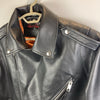 Robert Graham Racer Lined Jacket Black RGF22R86 $268 Zippers Biker Club Size 2XL