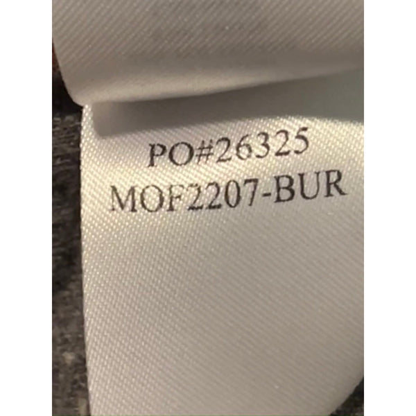 Faherty Epic Quilted Fleece Pullover Burgundy Mens Large Snap Pocket