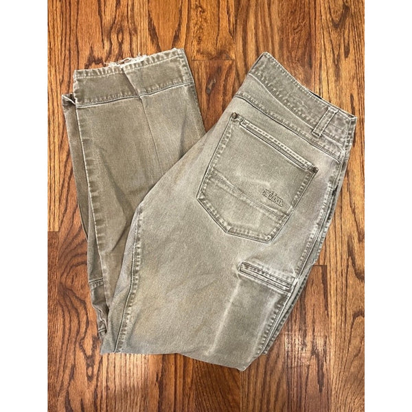 Kuhl Rydr Pants Mens 36x32 Sunfaded Gray Patina Dye Canvas Gorpcore Outdoor Work