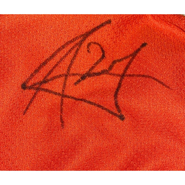 Philadelphia Flyers Rod Brind’Amour Signed Vintage Practice Worn CCM Jersey