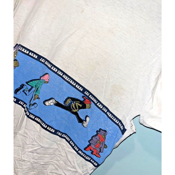 Fat Albert And The Junkyard Gang Sz L Tshirt Vintage 1984 Single Stitch Thrashed