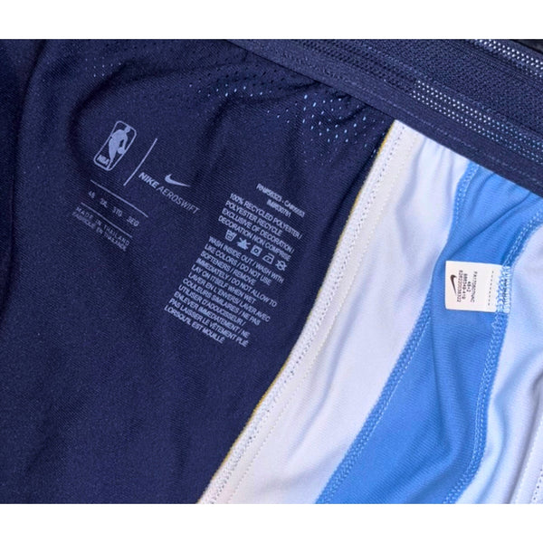 Memphis Grizzlies NBA Player Issued Nike Swingman Shorts Icon Edition 3XL +2 48