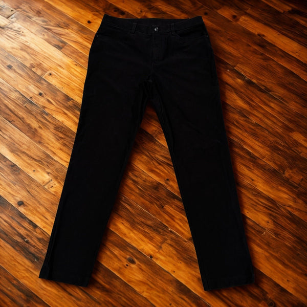 Lululemon ABC Classic-Fit Trouser Smooth Twill Black 32x28 LM5B70S