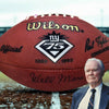 Wellington Mara Signed NY Giants 75th Anniversary Official Wilson NFL Game Ball