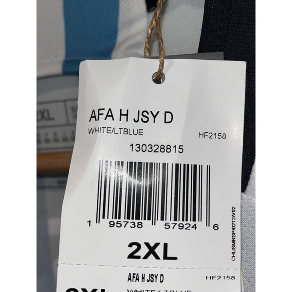Lionel Messi Argentina 2022 Adidas Authentic Jersey 2XL HF2158 NWT Player Issue