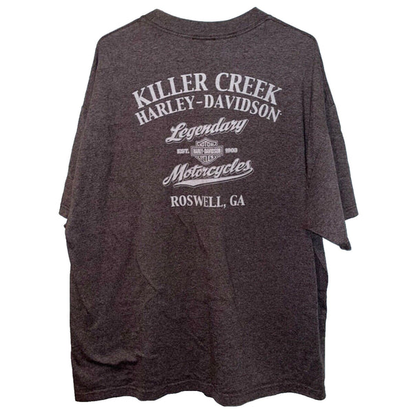 Harley Davidson Powered With Attitude Born To Ride XL No Sz. Tag 22x29 Biker T