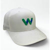 Waymo Google Trucker Hat Snapback White Flexfit 110 Tech Mesh Cap Rare