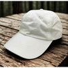 Polo Ralph Lauren White Leather Strap Dad Hat Vintage Blank Cap Rare Preppy