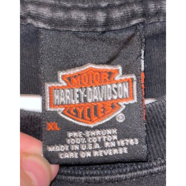 Harley Davidson Brothers In Freedom Illinois XL Biker Hanes Beefy-T T Shirt