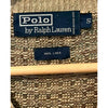 Polo Ralph Lauren Linen Sweater Vest Tan Brown Checkered Knit Men’s Size S