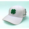 Black Clover Premium Clover 16 Flex Fit Hat White S/M Nick's Camp NWT Golf Cap