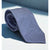 Charles Tyrwhitt 100% Silk Tie Blue White Geometric Mens Classic Necktie EUC