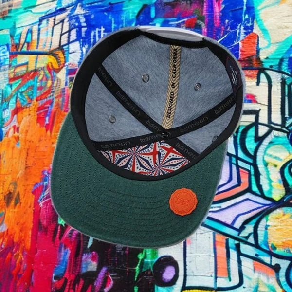 Melin Coronado Brick Mill “United” Chambray Classic Hat 58cm NWOT Americana