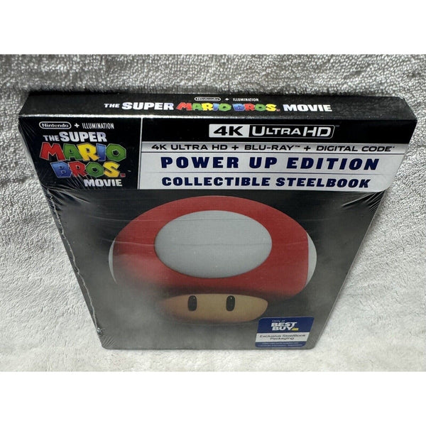 The Super Mario Bros Movie - 4K Ultra HD + Blu-ray + Digital Code SteelBook