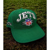 New York Jets Logo Athletic Diamond Cut Snapback Hat NFL Pro Line Vintage 90s