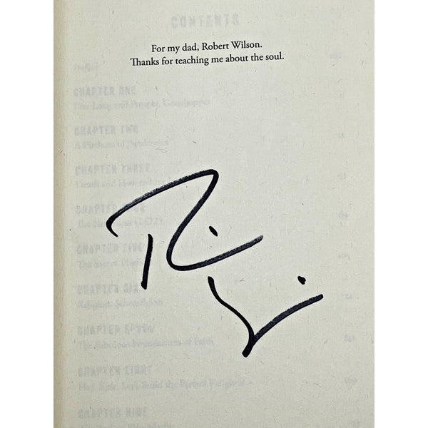 Rainn Wilson SIGNED Book Soul Boom: Why We Need a Spiritual Revolution AUTOGRAPH