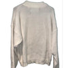 MTV Sweater Cable Knit 1989 Music Grunge Vintage White Sz. XL