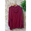 Polo Ralph Lauren Hooded T Shirt XL Maroon Big Logo Jersey Hoodie Tee Preppy
