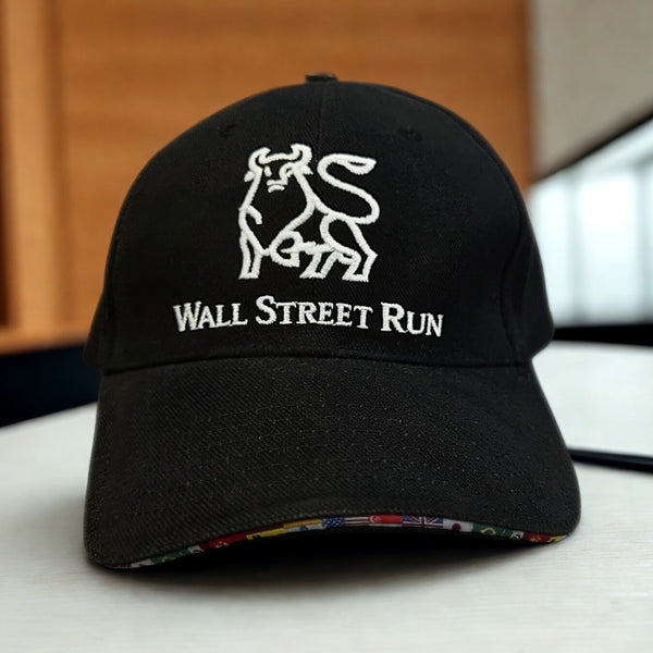 Wall Street Run Merrill Lynch Bull Hat Global Philanthropy Adjustable OSFM RARE