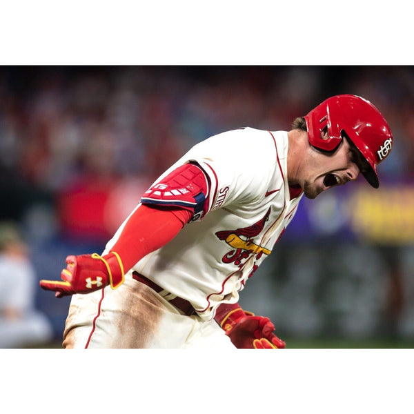 Nolan Gorman Autographed Sweet Spot Baseball St. Louis Cardinals Star MLB