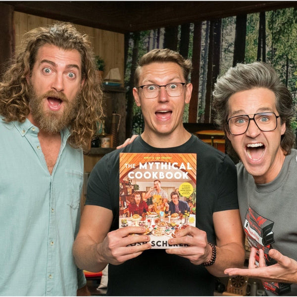 Mythical Cookbook Signed By Rhett & Link & Chef Josh Scherer GMM Good Morning