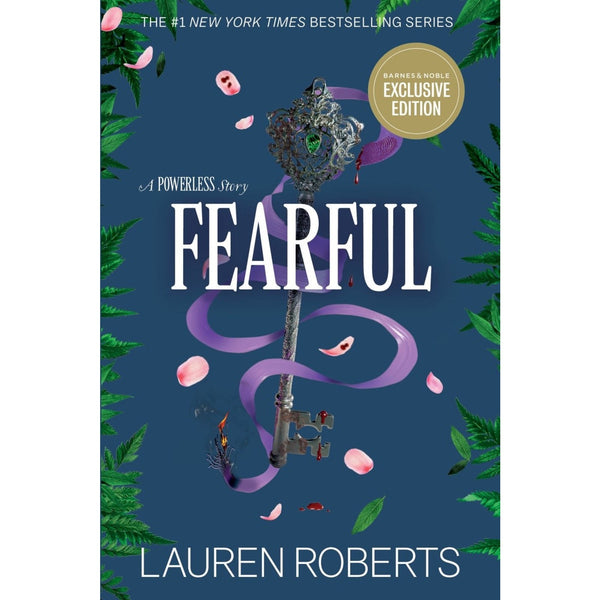 Fearful Lauren Roberts Signed B&N Exclusive Hardcover Powerless Story Edition