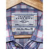 Charles Tyrwhitt Dress Shirt Non Iron Tailored Fit Check Plaid Men's 16/34