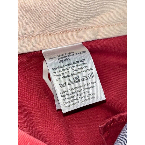 J.Crew 770 Straight Fit Broken-In Chino Pants Men’s 32x32 Red Cotton Khaki