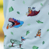 RSVLTS Flintstones Loyal Order of Dinosaurs Golf Polo XL Breakfast Balls NWOT