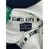 Black Clover Live Lucky Hat White Green Clover L/XL Flex Fit Golf Cap EUC