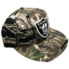 Las Vegas Raiders New Era Realtree Patchwork Camo 59FIFTY Fitted Hat 7 3/4 (2)