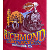 Harley Davidson Richmond Virginia XL No Tag 22x29 Hanes Beefy-T Biker Tee