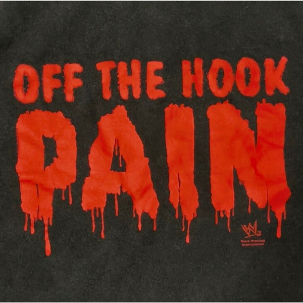 Brock Lesnar WWE Off The Hook Pain T Shirt Sz 2XL Black Graphic Wrestling Horror