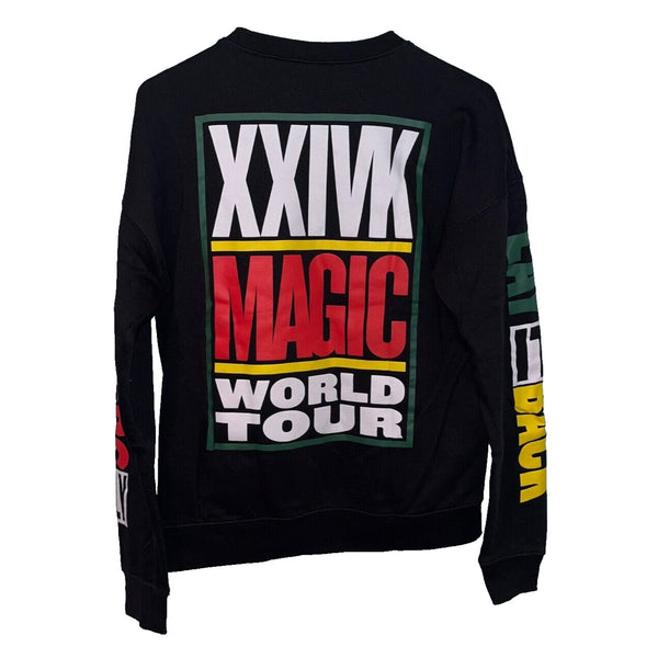 Bruno Mars 24K Magic World Tour Pullover Sweatshirt Mens Medium Crew Neck