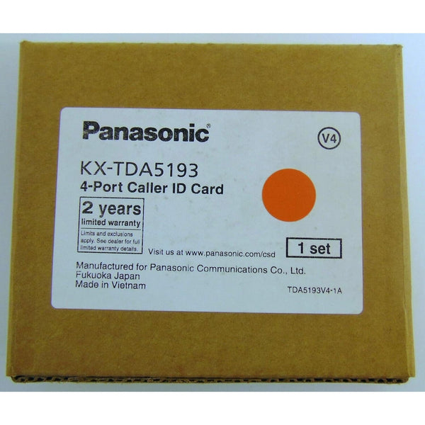 Panasonic KX-TDA5193 CID4 4 Port Caller ID Expansion USE KX-TDA50 Hybrid IP PBX
