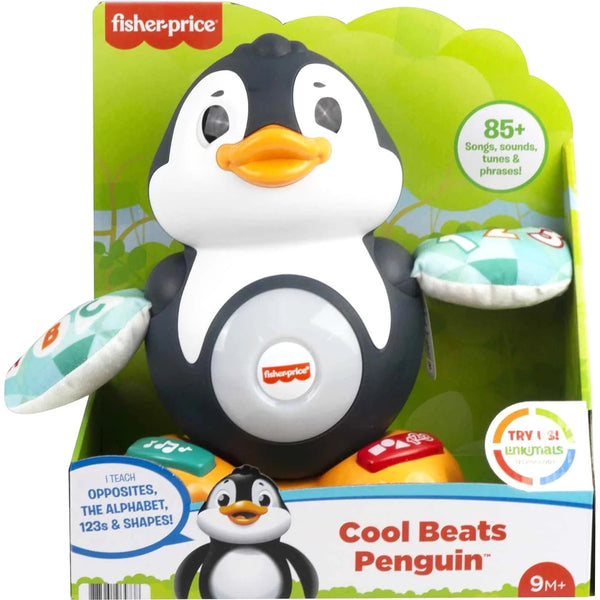 Fisher-Price Linkimals Cool Beats Penguin Lights Music Learning Toy 9M+ NIB