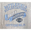Harley Davidson Gettysburg Pennsylvania 2XL Rare Biker Ladies T Shirt Tee