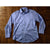 Twillory Dress Shirt Mens 16.5 32/33 Blue Pink Check Non Iron Tailored Fit