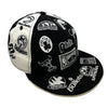 Hardwood Classics NBA Retro Logos New Era 59fifty All Over Fitted Cap Hat 7 3/4