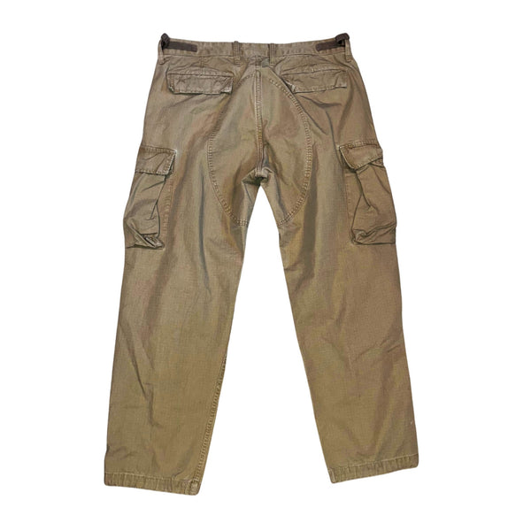 Wallace & Barnes J. Crew Ripstop Brigade Cargo Pants 34x30 Military Baggy Y2K