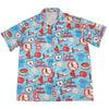 St Louis Cardinals Hawaiian Shirt Sz. XL Aloha Camp Button MLB All Over Print