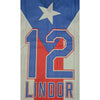 New York Mets Francisco Lindor Puerto Rico Jersey #12 SGA 2025 XL New MLB