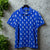 Polo Ralph Lauren Pineapple Polo Shirt XL Blue White Custom Slim Fit Tropical