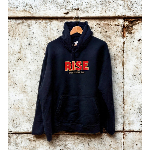 Rise Brewing Co. Hoodie XL Black Nitro Cold Brew Coffee Rare Team Promo