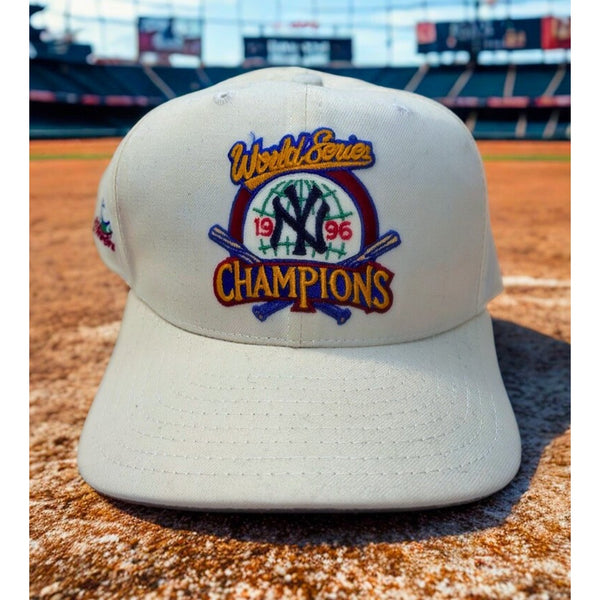 New York Yankees 1996 World Series Champions Vintage Snapback Hat NWT USA