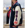Steve and Barry’s USA Eagle Varsity Jacket Bomber Size XL EUC Vintage Y2K Wool