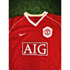 Manchester United 2006-07 Nike Home Jersey Soccer Football Shirt Sz L 146814 VTG
