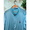 B. Draddy Stanwich The Farrell Golf 1/4 Zip Pullover 2XL Performance Stretch