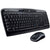 Logitech MK320 Wireless Keyboard Mouse Combo Full Size 2.4GHz USB Desktop